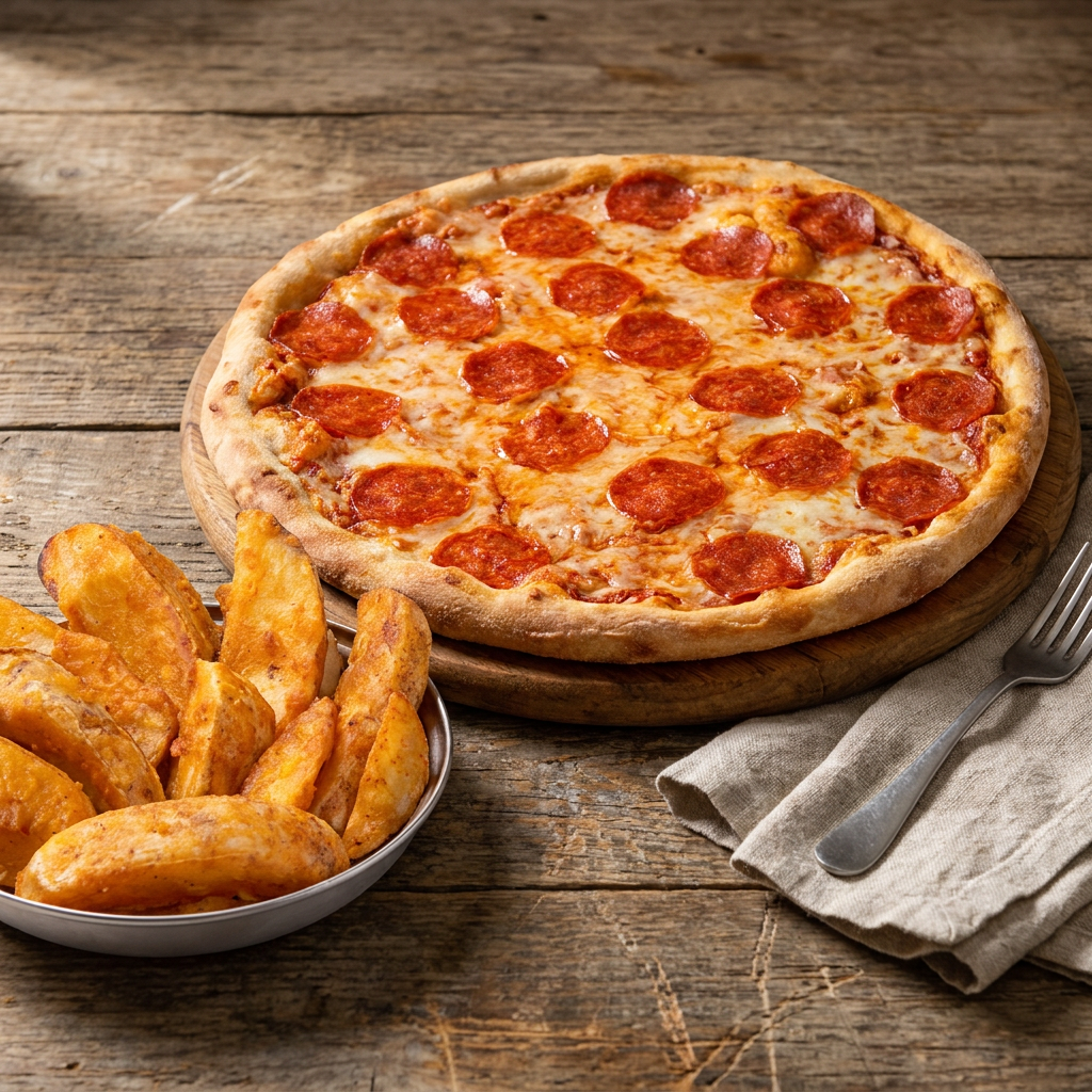 Pizza Classica +Papas