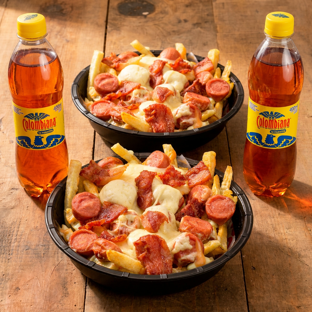 Combo 2 Papas Personales + 2 Bebidas