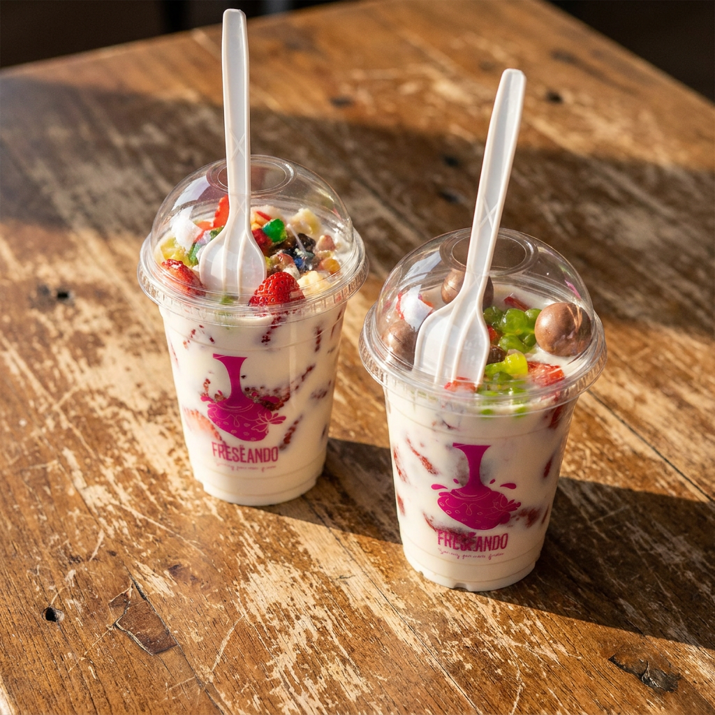 Combo Fresas con Crema 2 Mediano