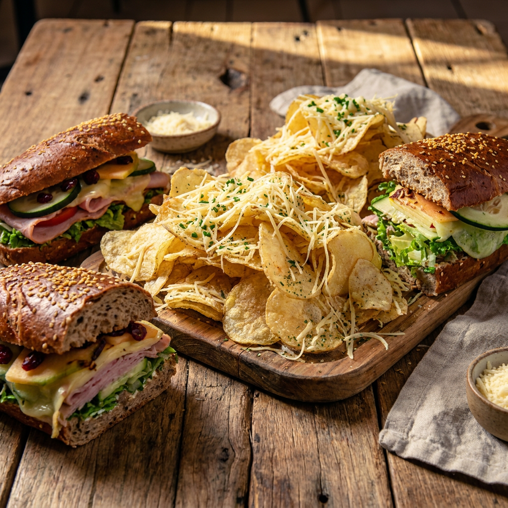 Combo 2 Baguettes Jamón Alemán + 2 Papas