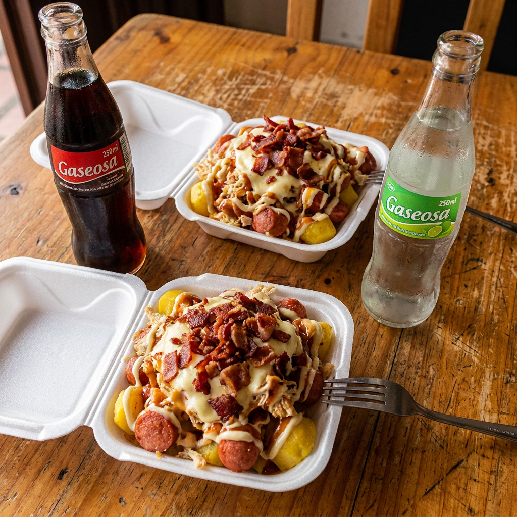 Combo DUO SalchiMania Jr. 🔥🔥+ Dos Bebidas 250 ML