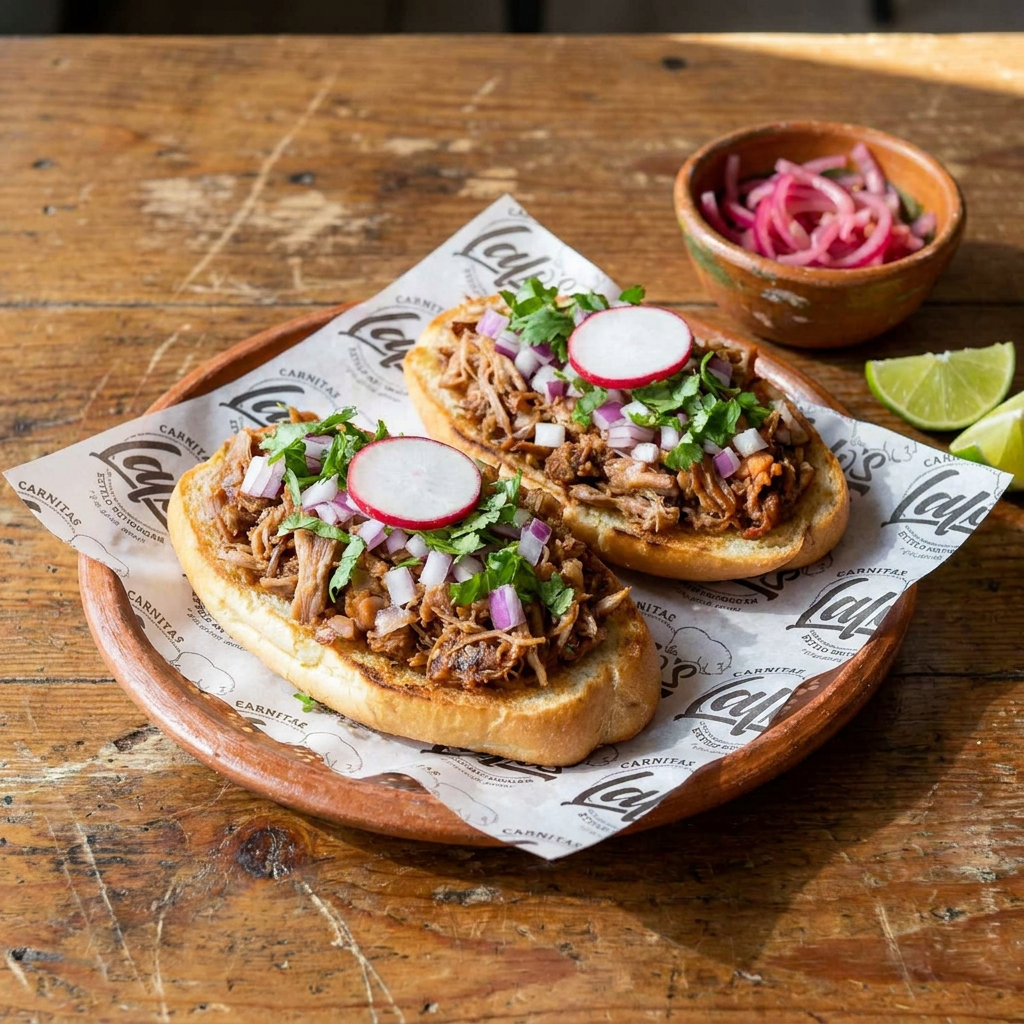 Orden 3 Tacos de Carnitas