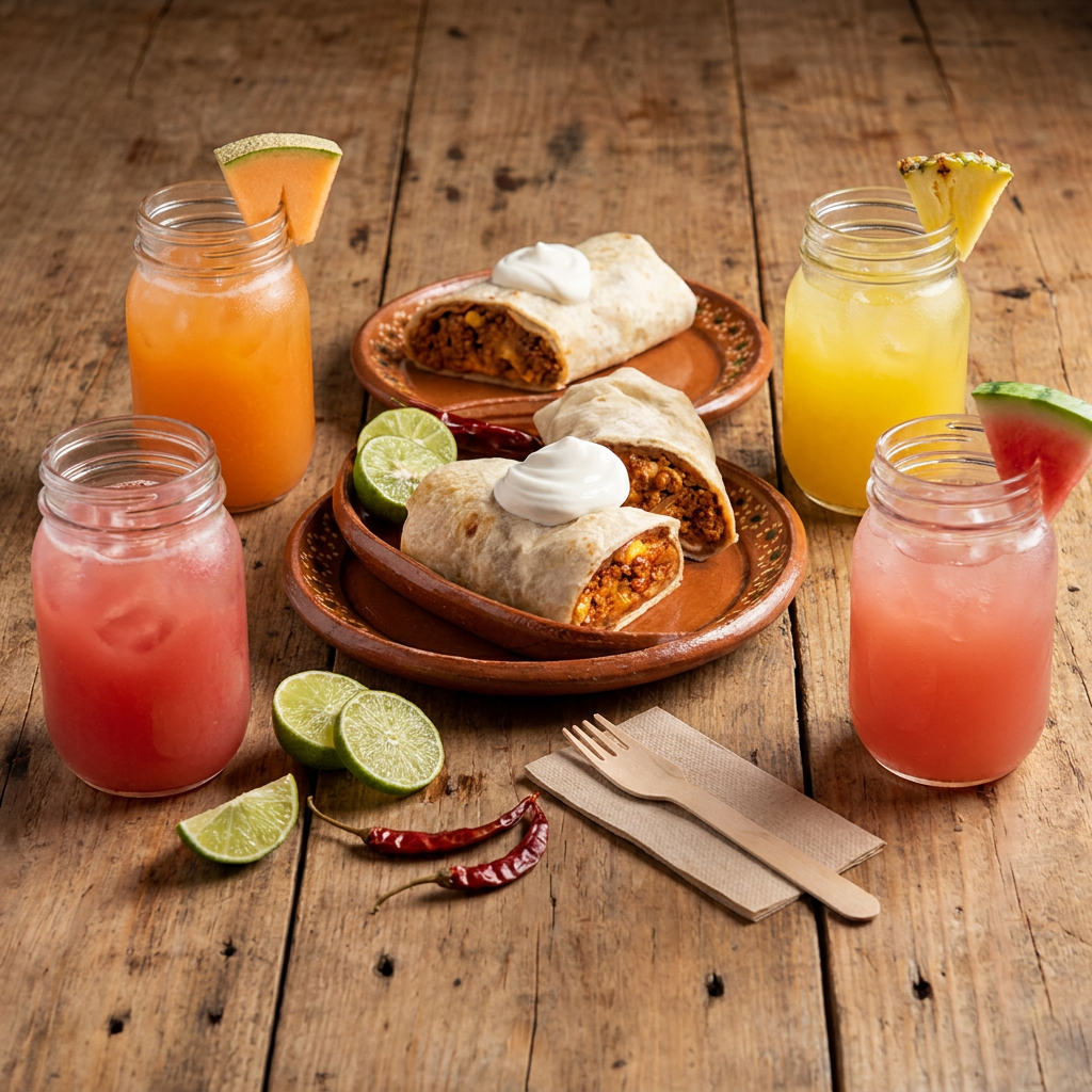 Combo- Burritos + Agua