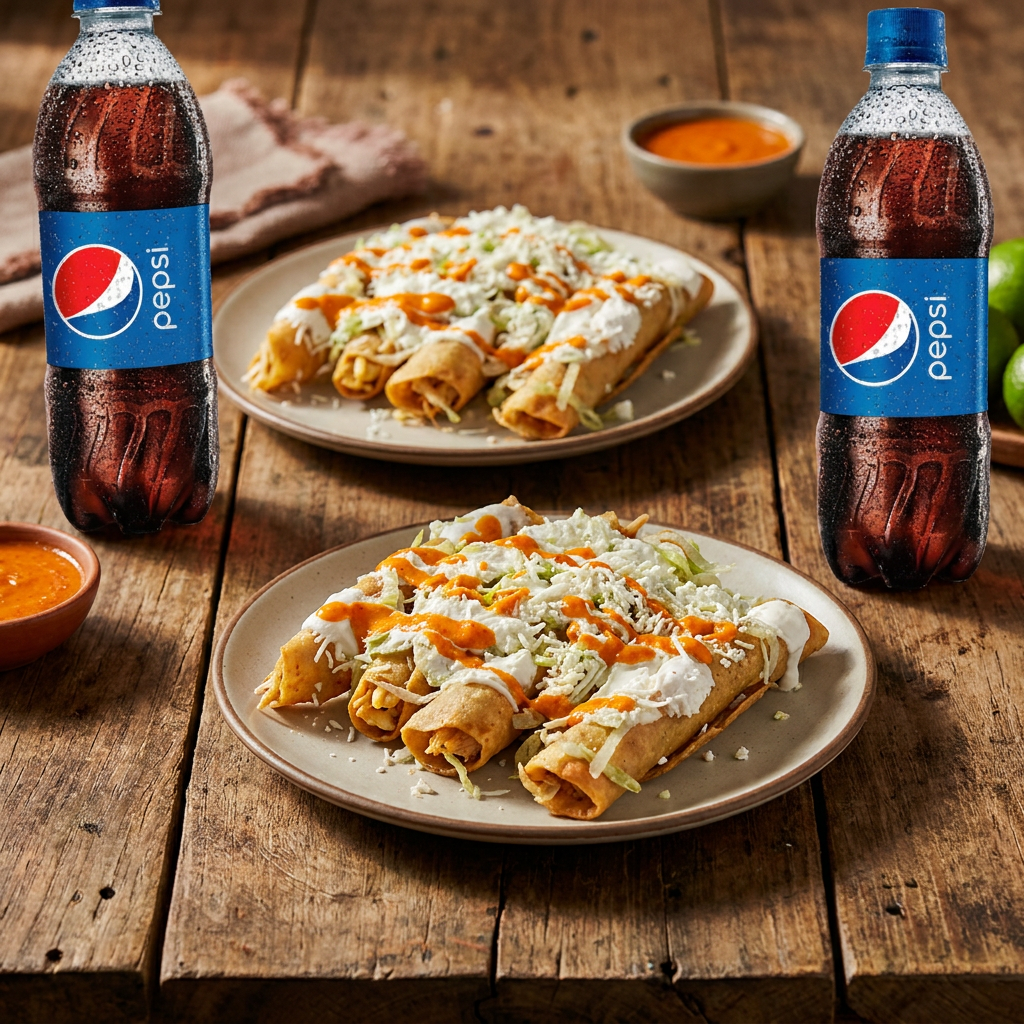 Combo Tacos Dorados - PEPSI