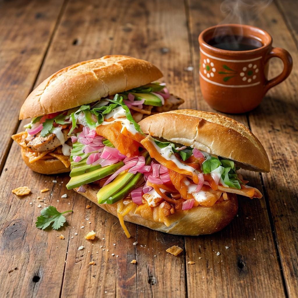 Combo 2 Torta de Chilaquil+cafe