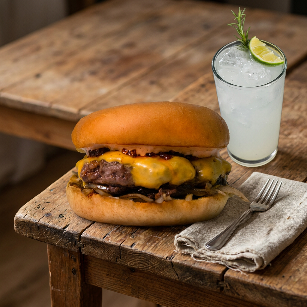 1 Unna Burger + 1 Limonada