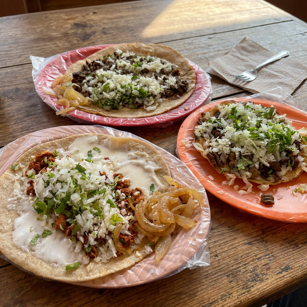 Quesadilla Asada + Quesadilla Adobada + Volcan