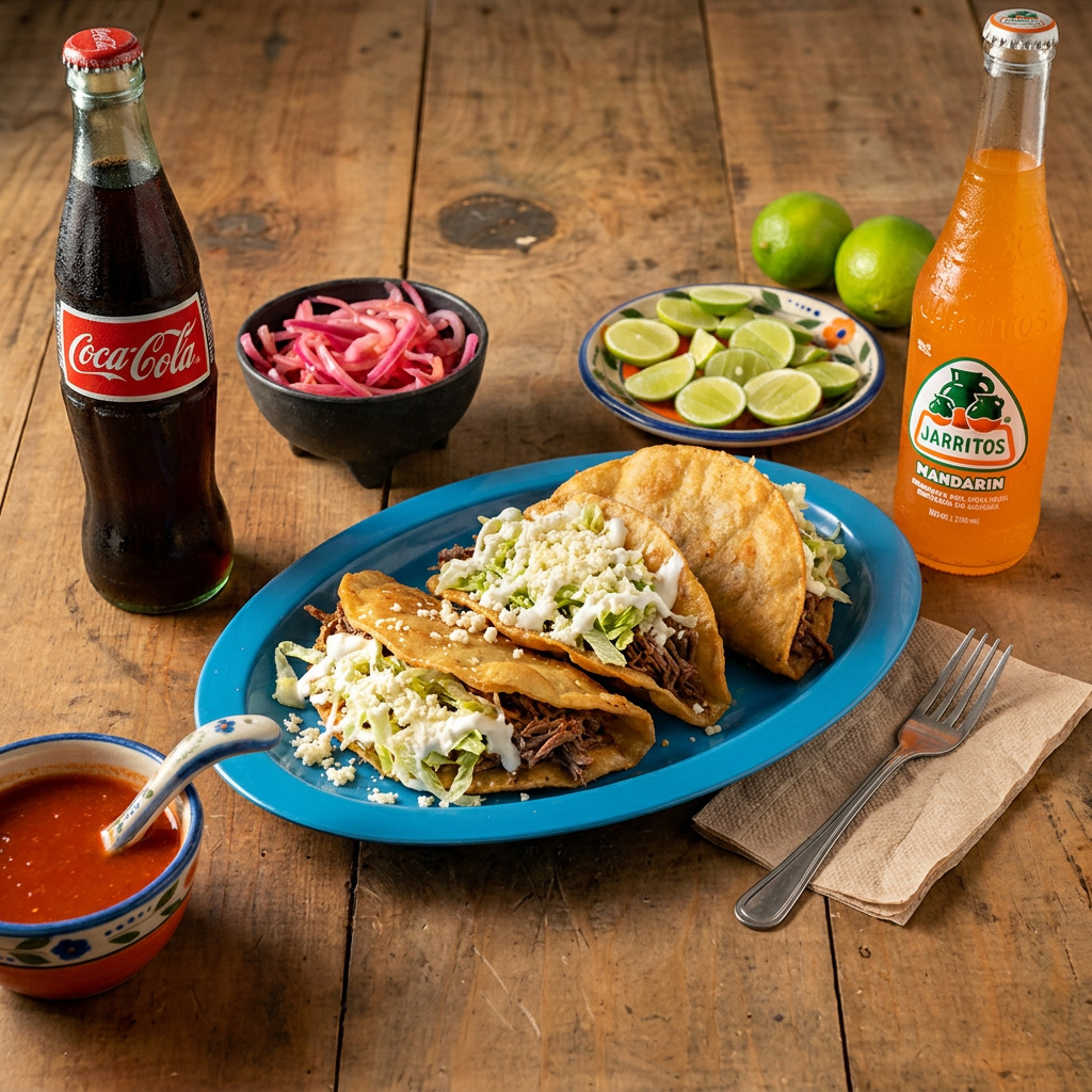 Combo-Taco Dorado de Carne-Refesco