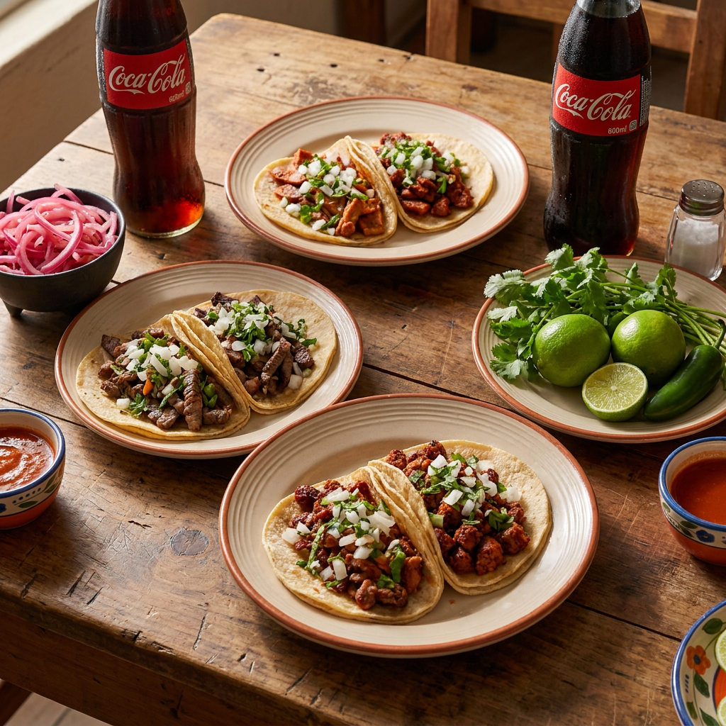 Combo Tacos+ CocaCola