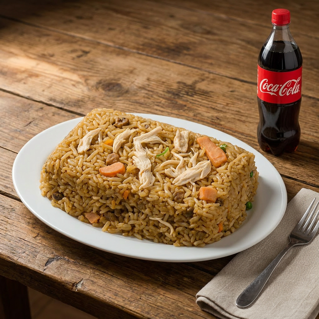 Combo para 4 Familiar con Gaseosa COCA-COLA 1L