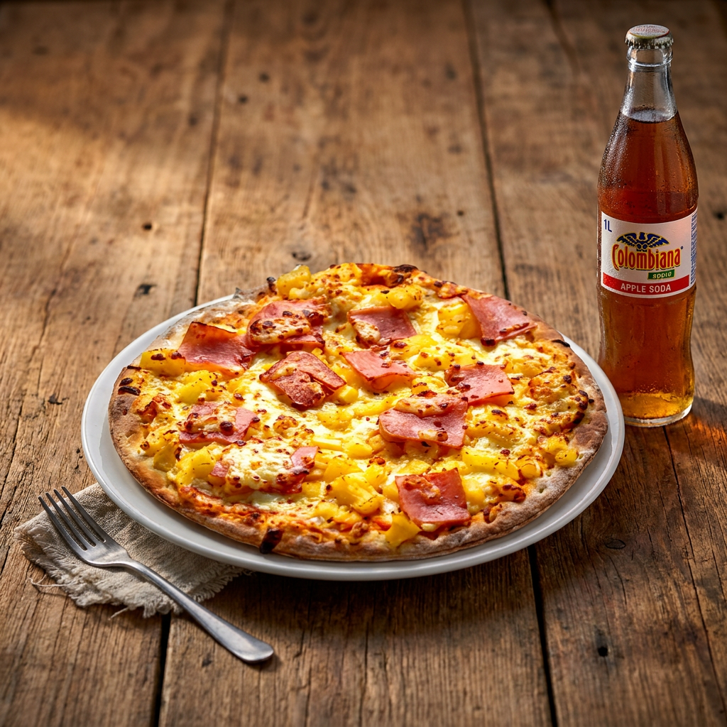 Combo Pizza Mediana Express 8P + Gaseosa 1LT