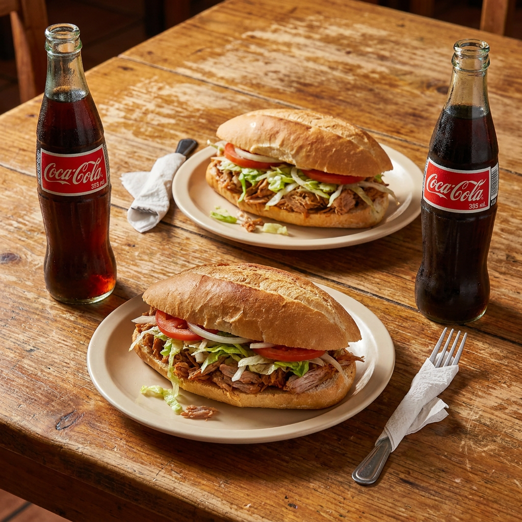 Súper Combo-Tortas de Pierna-Refresco