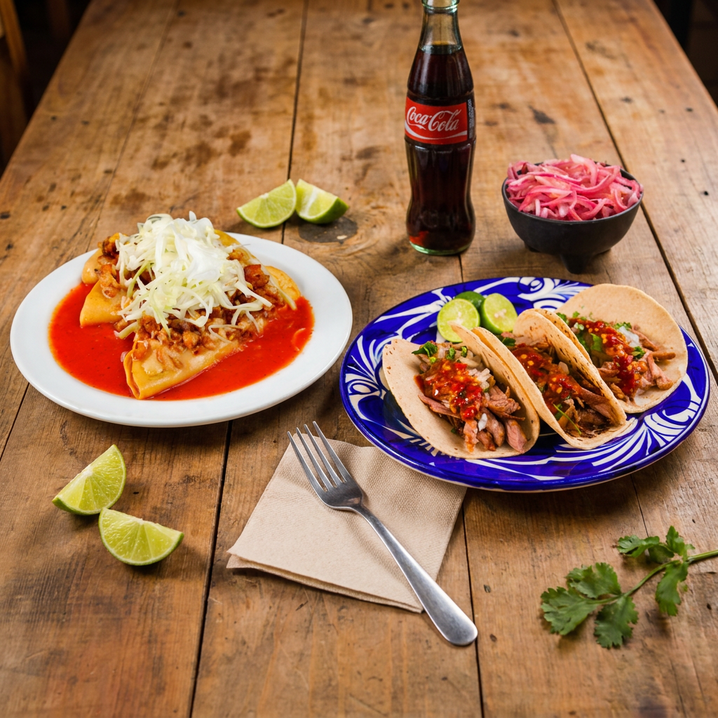 Orden Tacos Dorados + Tacos (Carne a Elegir)