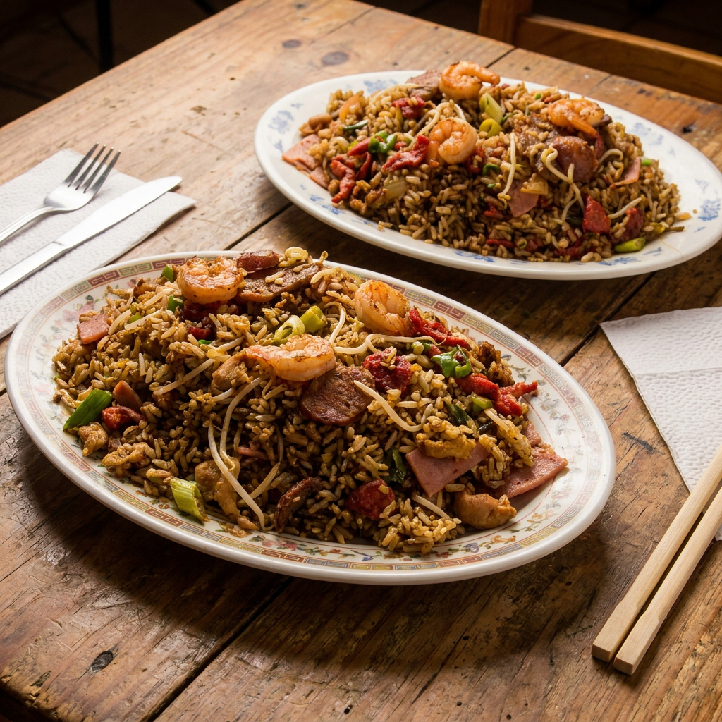 Arroz Frito de la Casa + Arroz Frito de la Casa