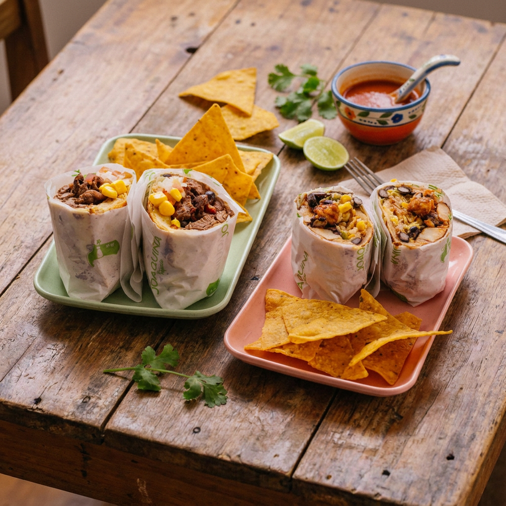 Combo Burrito de Res + Burrito de Pollo