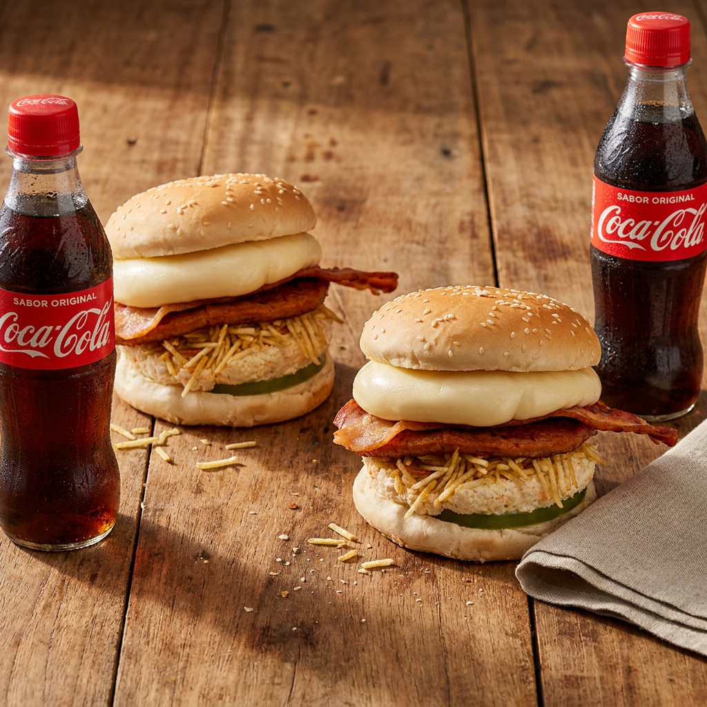2 Hamburguesas Especiales + 2 Gaseosas 250 ml