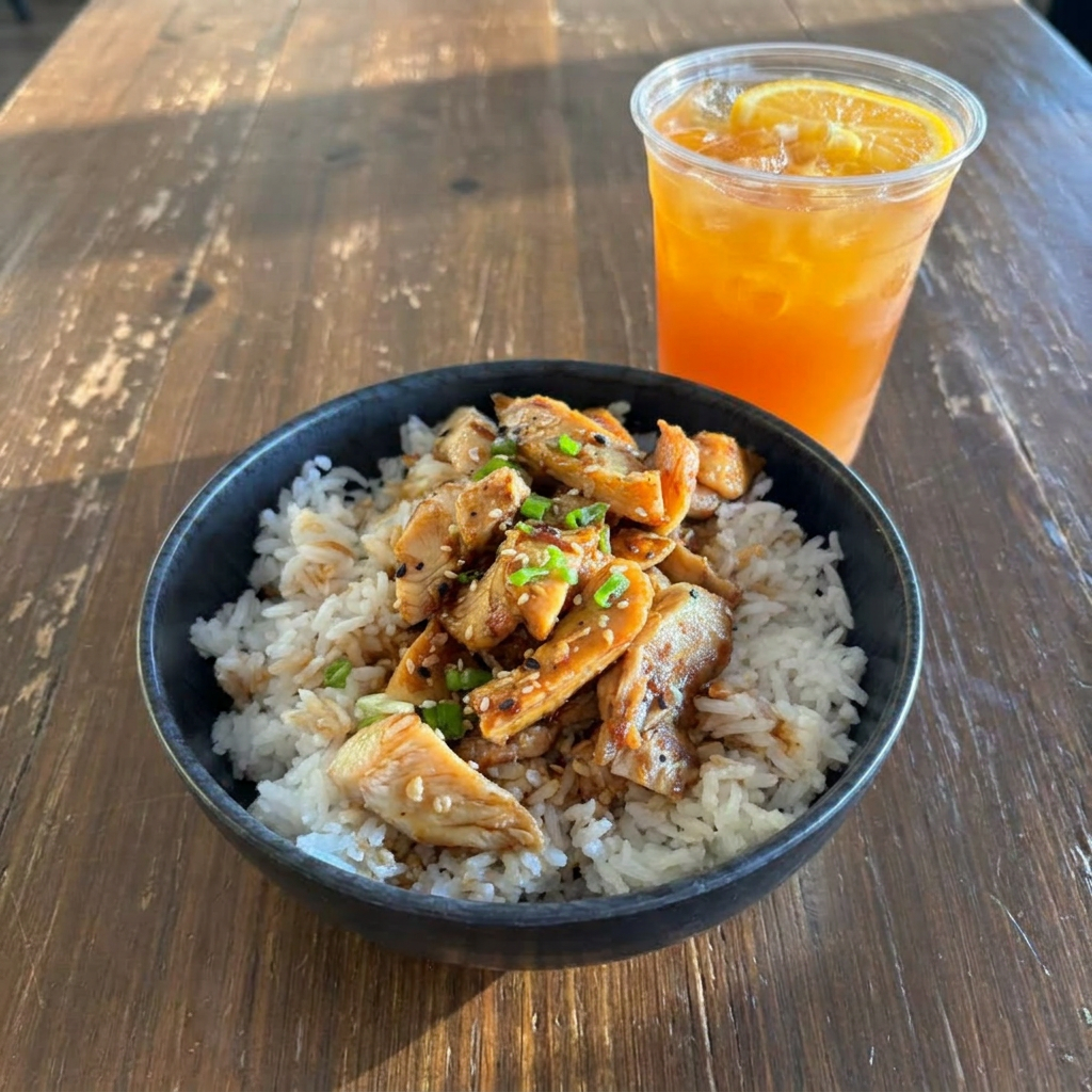 Teriyaky + Agua del Día