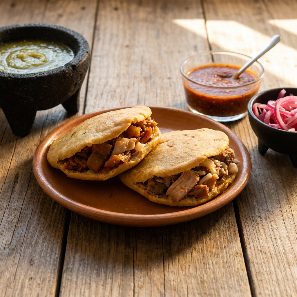 Combo para 2: 2 Gorditas de Surtida + Salsas