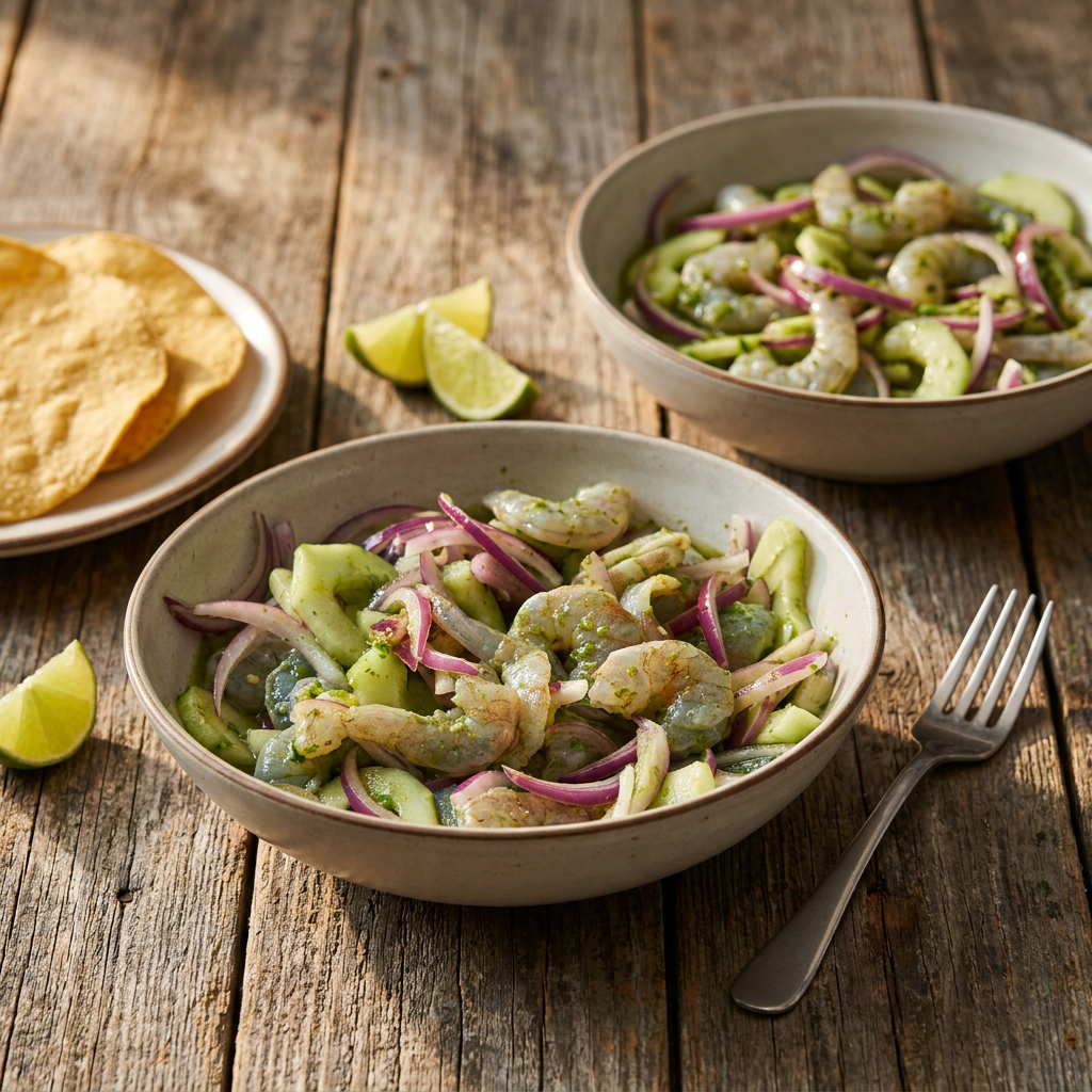 Combo para 2 personas: Dos Aguachiles verdes