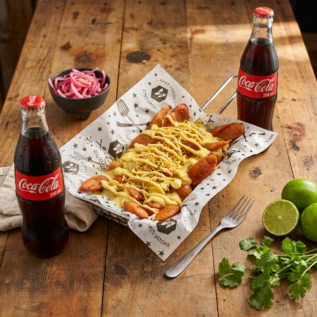Combo Salchipapas Maestras