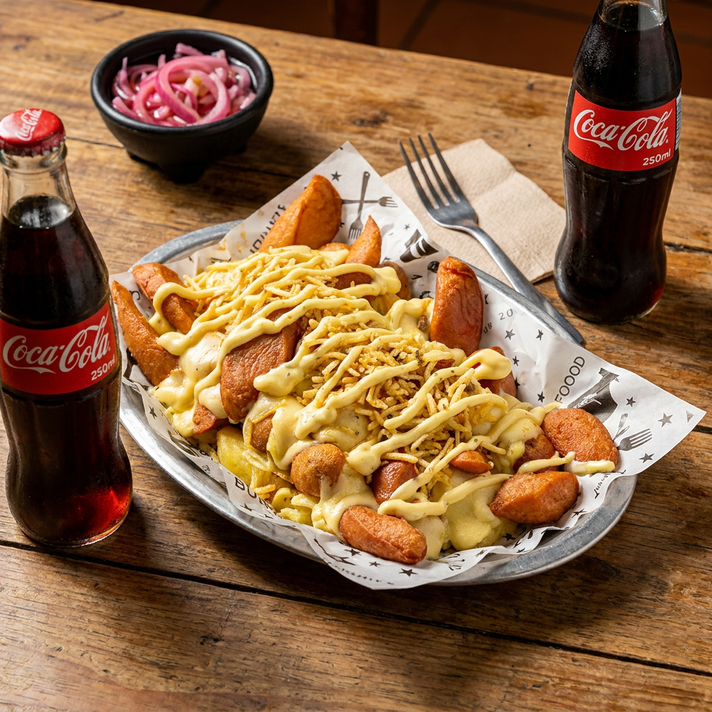 Combo Salchipapas Maestras