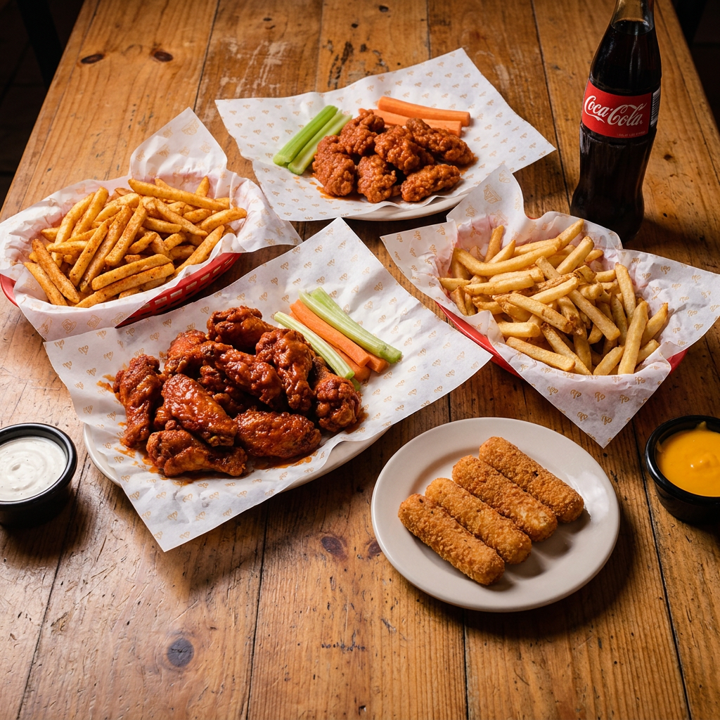 Combo Alitas+Boneless+Papas