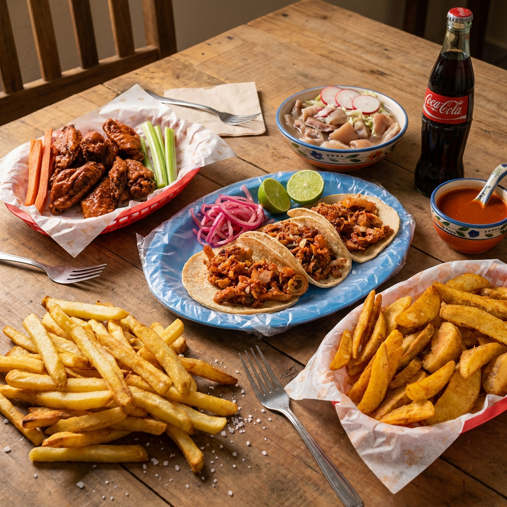 Combo Alitas+Boneless+Papas