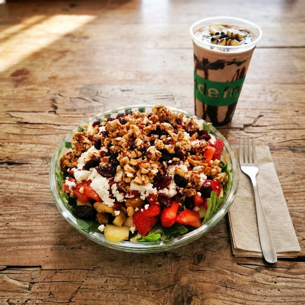 Chocobana + Ensalada Fresona