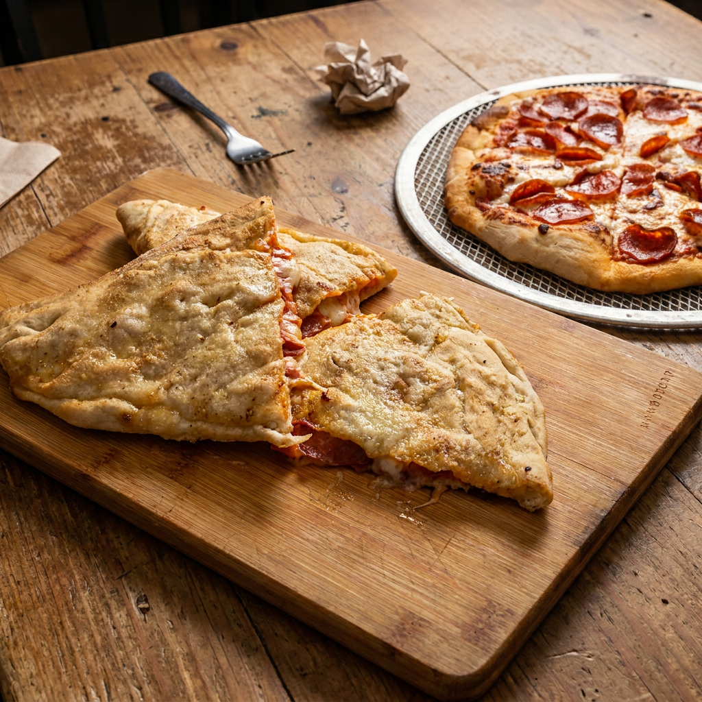 Pizza 14" Pepperoni + Calzone Pepperoni