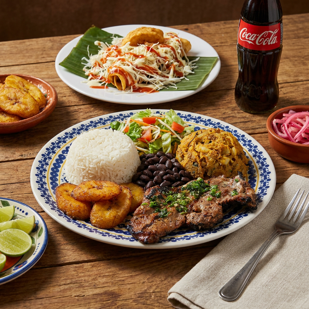Casado de Lomo a la Parrilla + Taco Tico