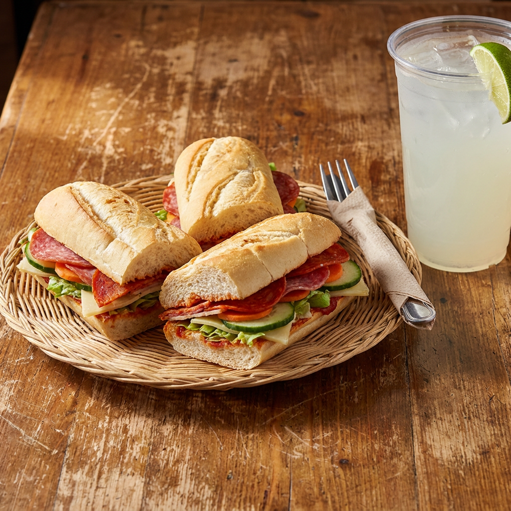 COMBO ITALIANO*3 + AGUA DEL DÍA 1L*1
