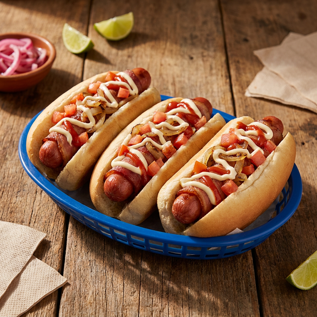3 Hotdog Clasicos