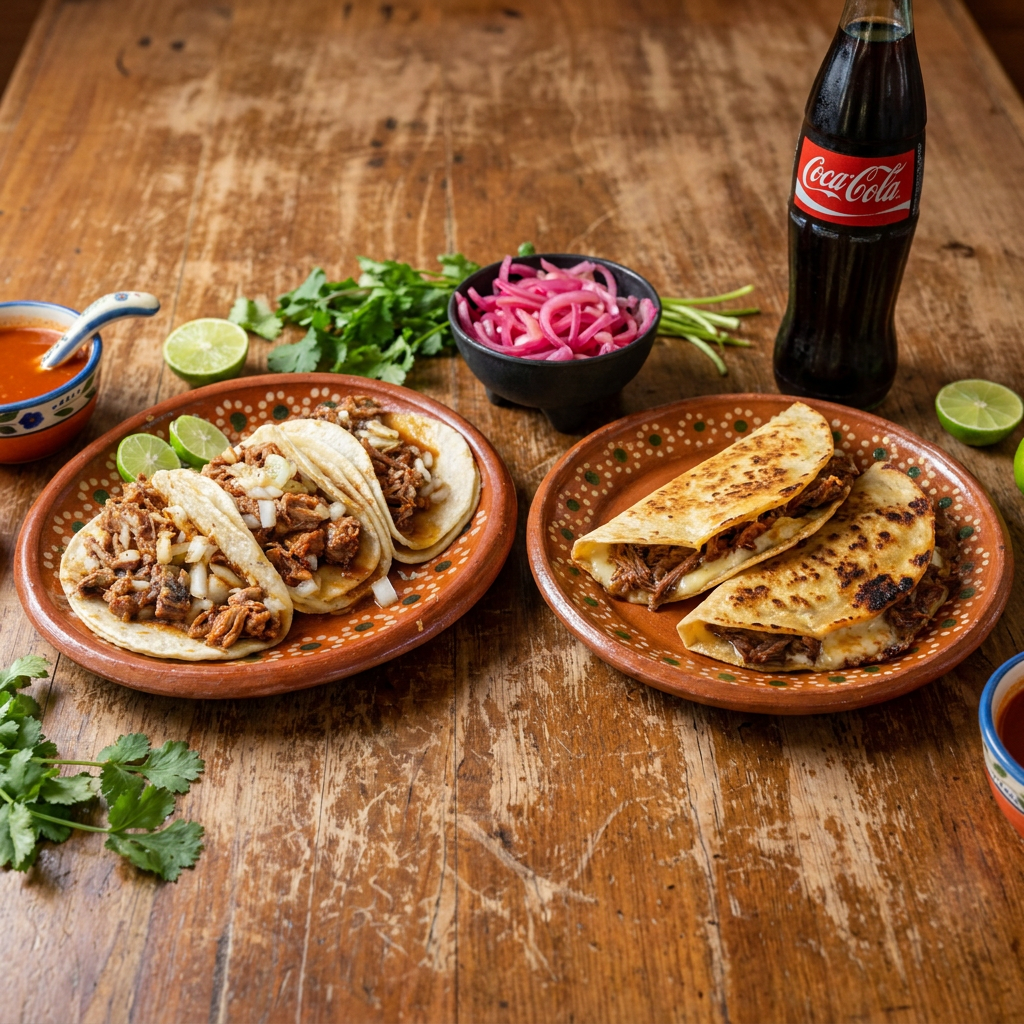 ComboP/2 Pers Taco de Res*2 +2Quesadilla con Carne