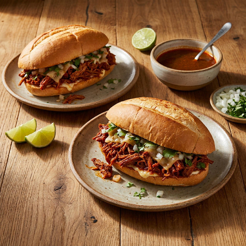 2 Tortas de Birria