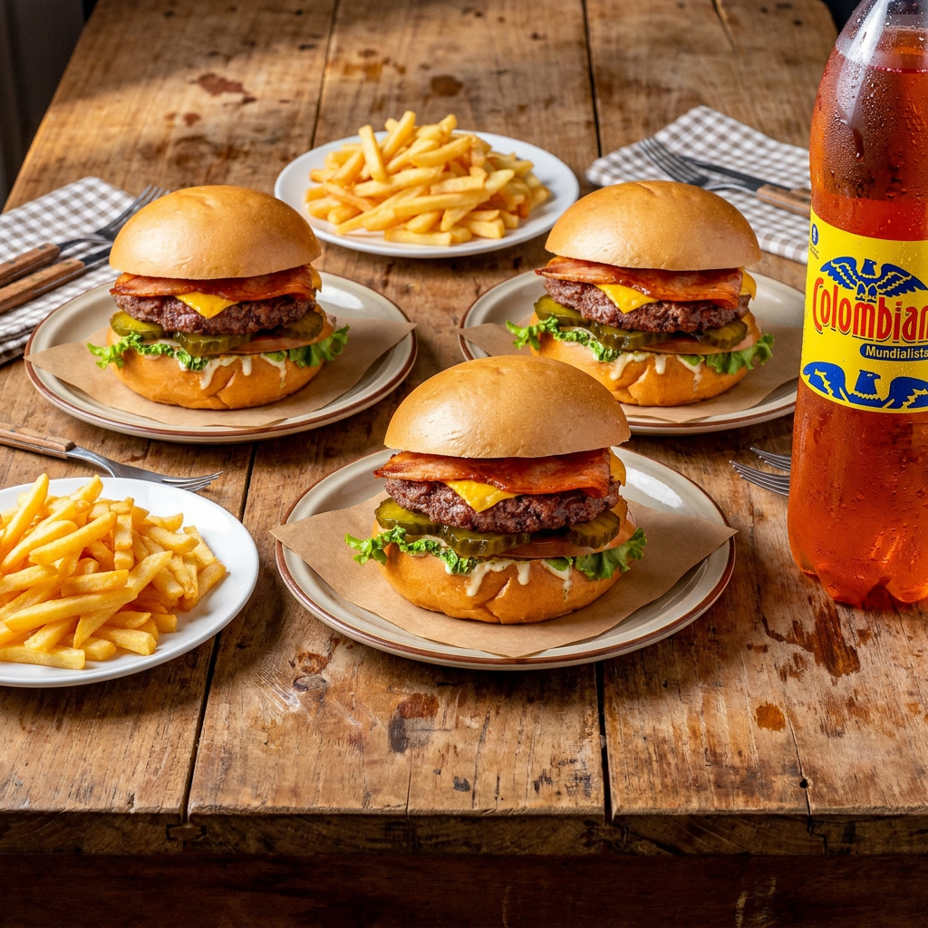 Combo Mundialista Burger Triplete