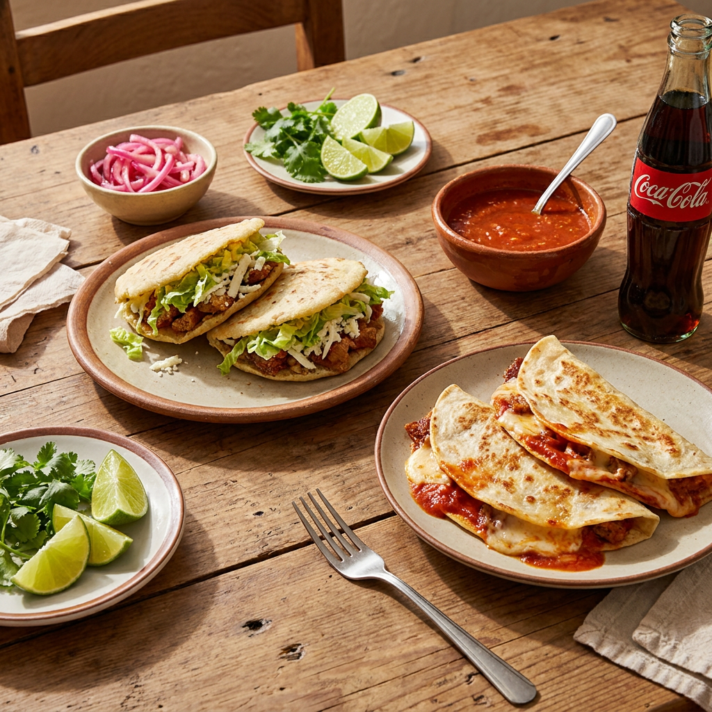 2 Gorditas + 2 Quesadillas Chi