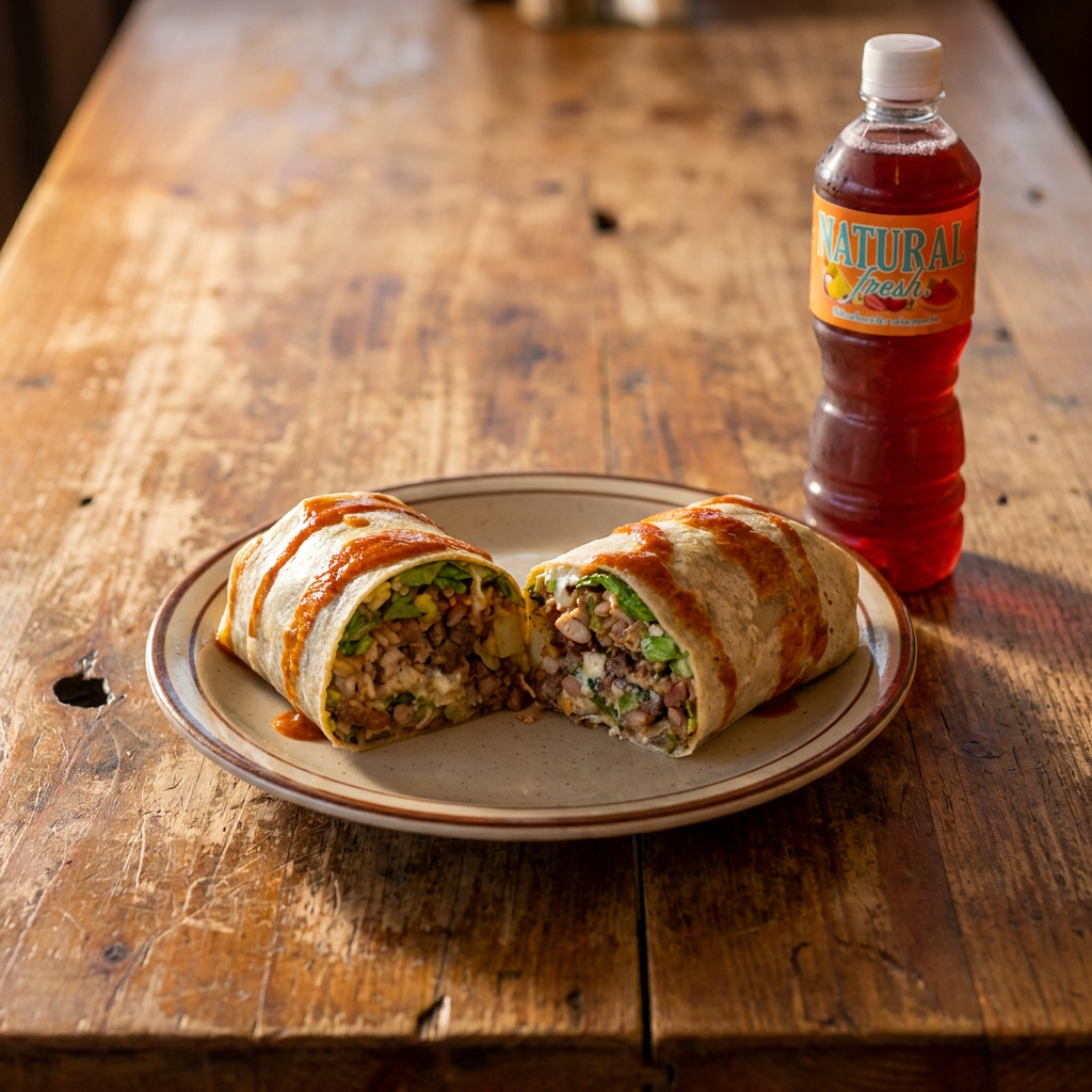 Combo 1 burritos bisteck + 1 aguas
