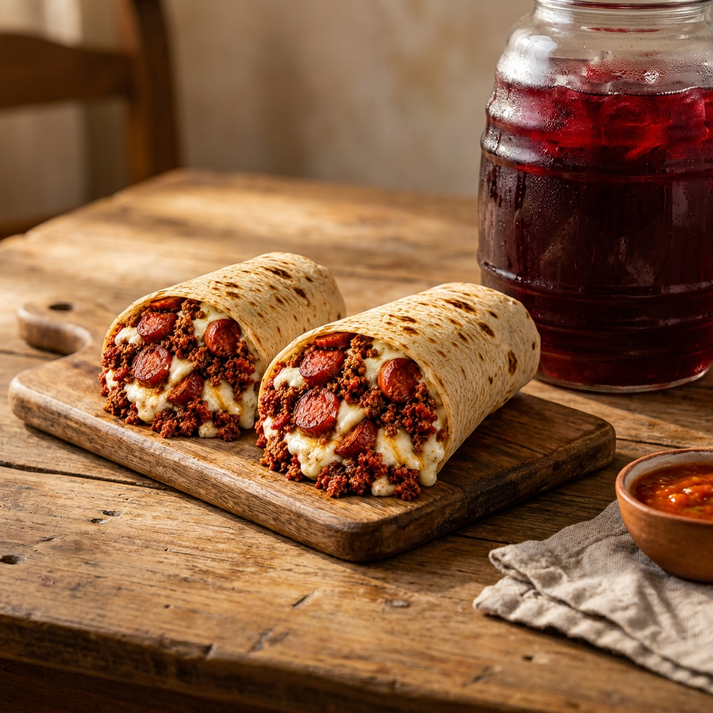 Combo 3 Burritos + 1 bebida 2 lt