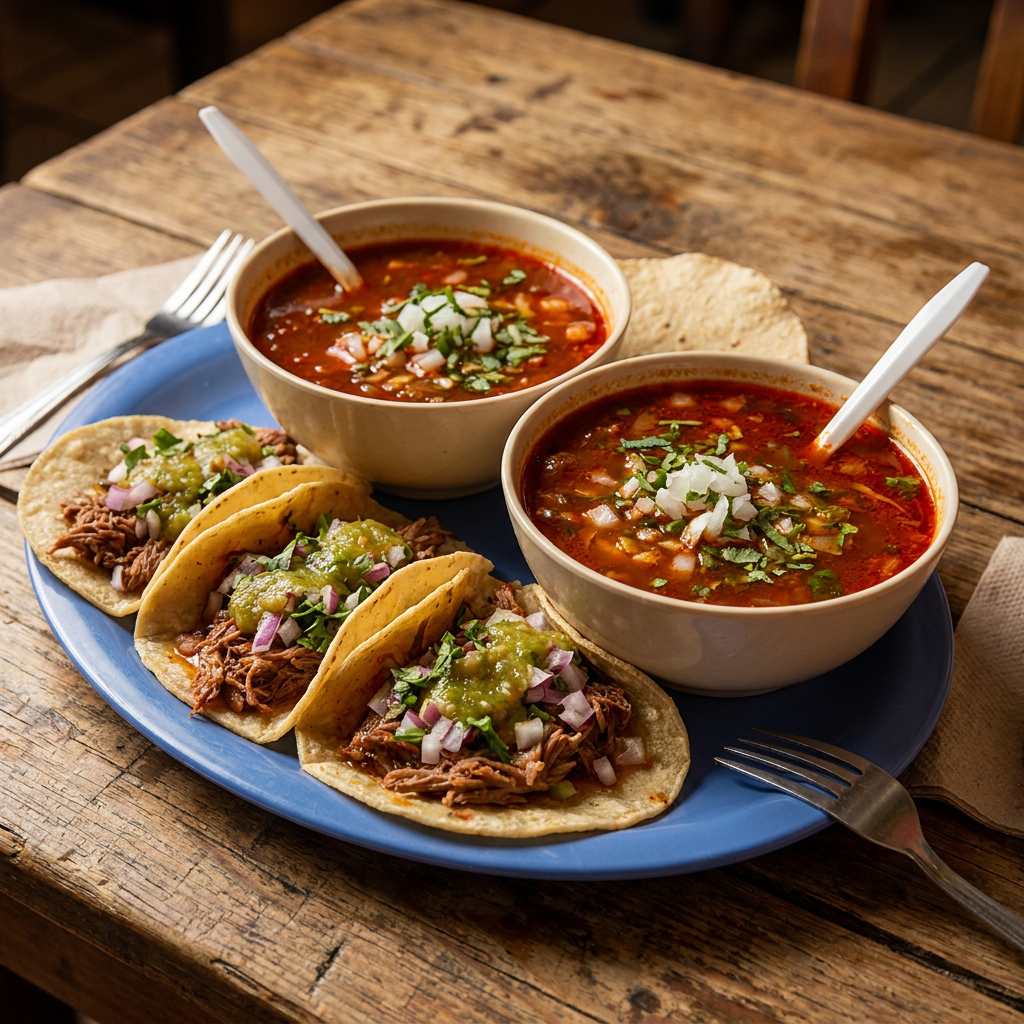 Tacos y Consomes