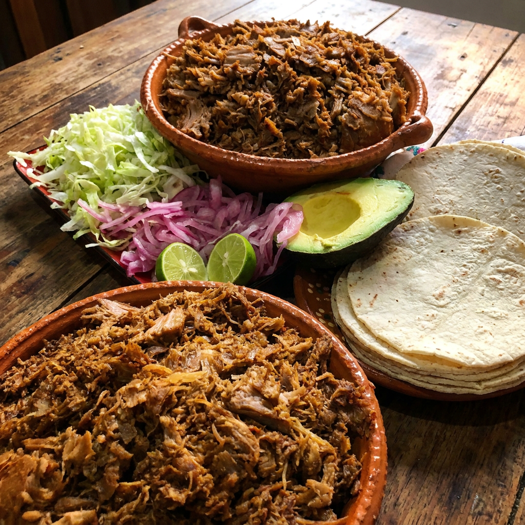Dos de 1/4 de Carnitas