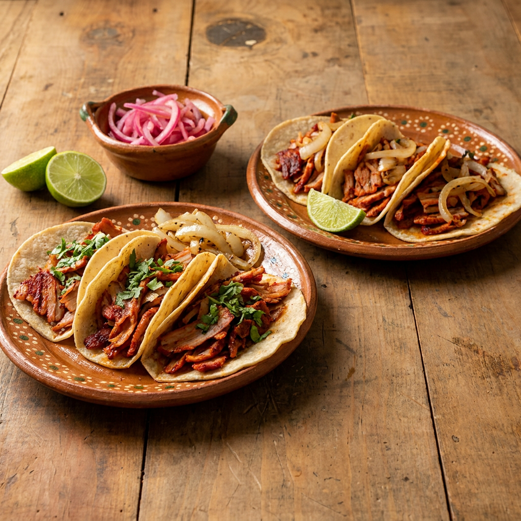 Tacos de Trompo para DOS
