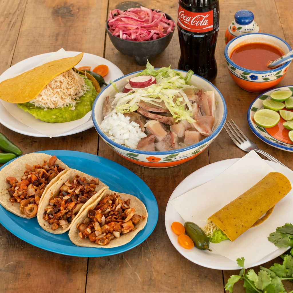Tostada Especial + Taco Especial