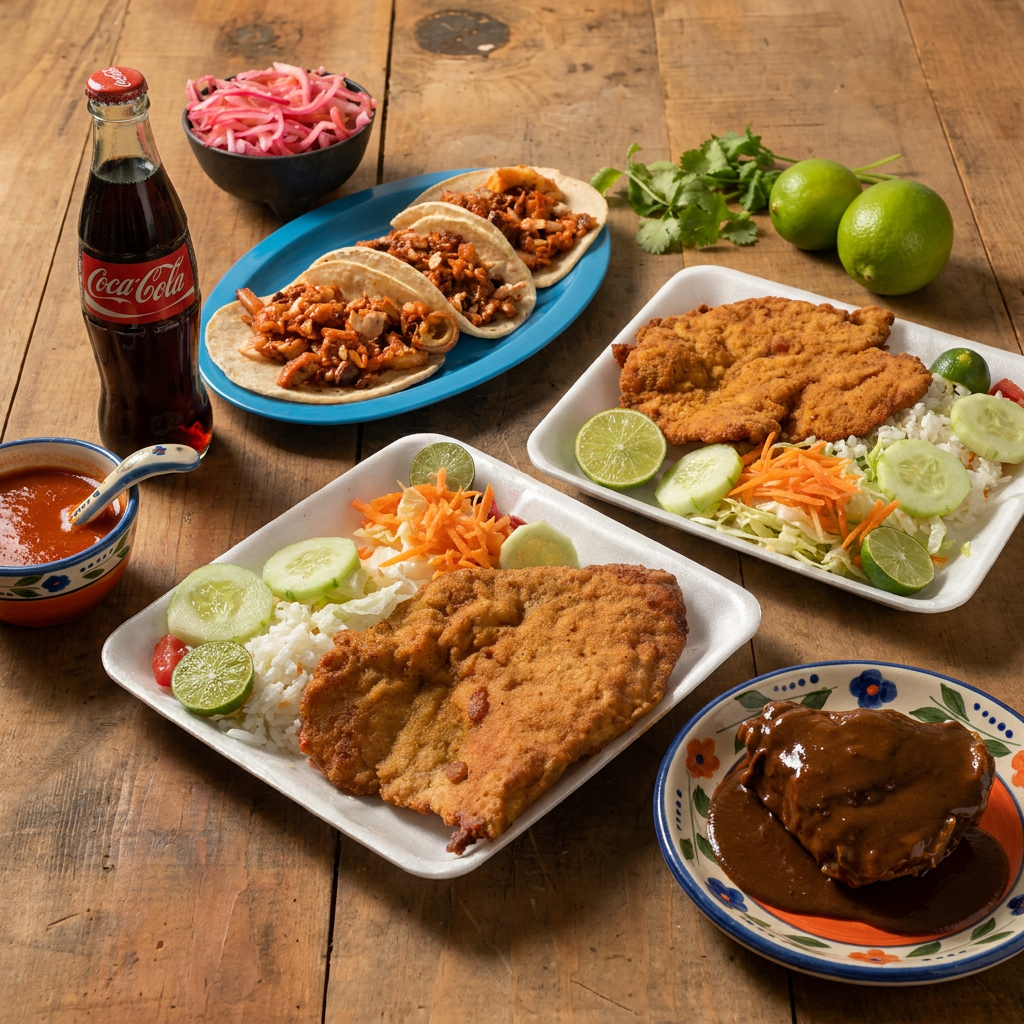 Combo 2 Pechugas al Gusto + 1 Pollo con Mole