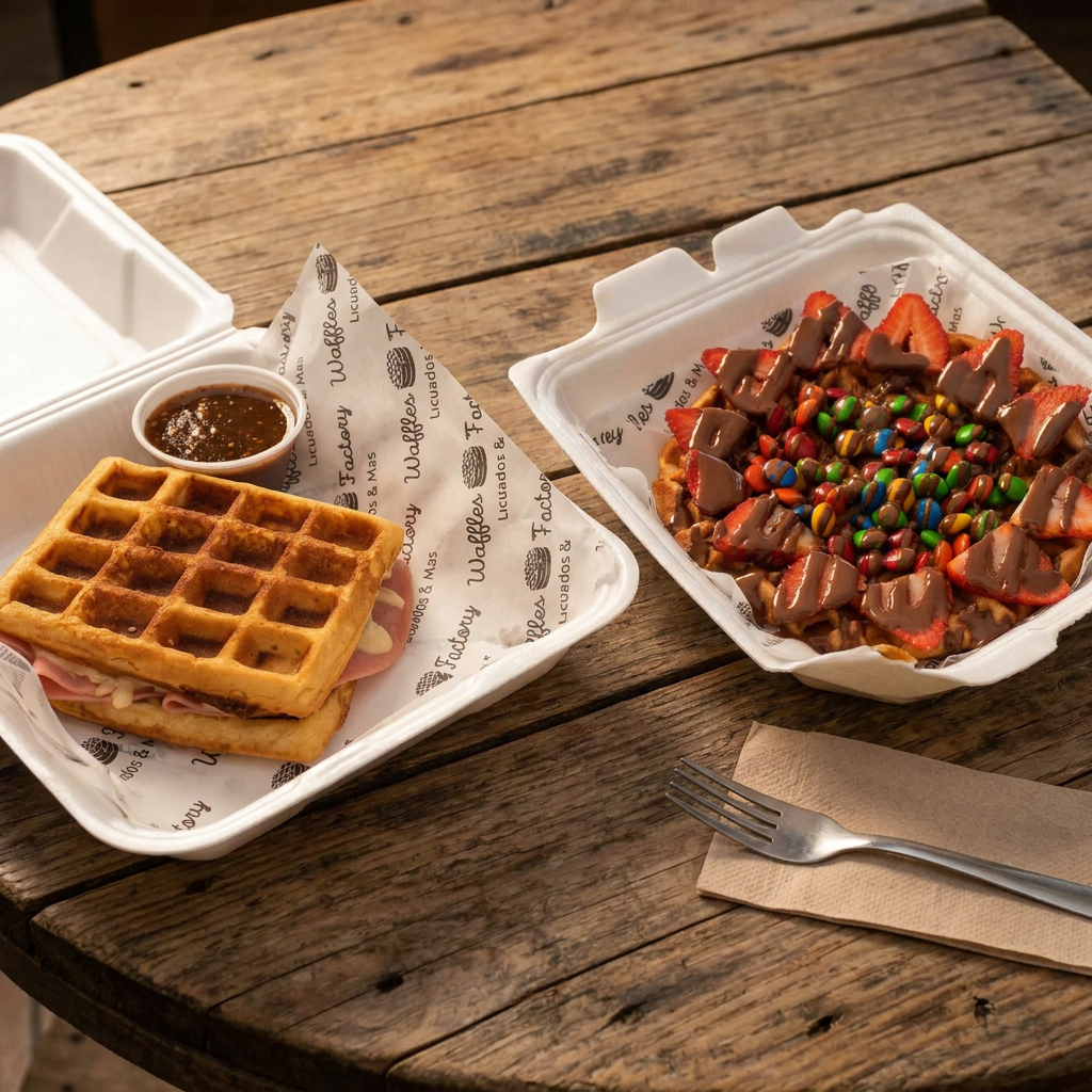 Waffleado + Arma tu Waffle