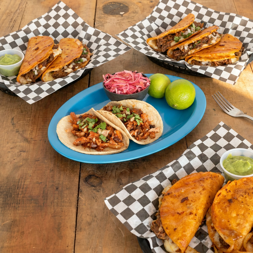 Combo Taco Suave de Birria+Taco Dorado de Birria c
