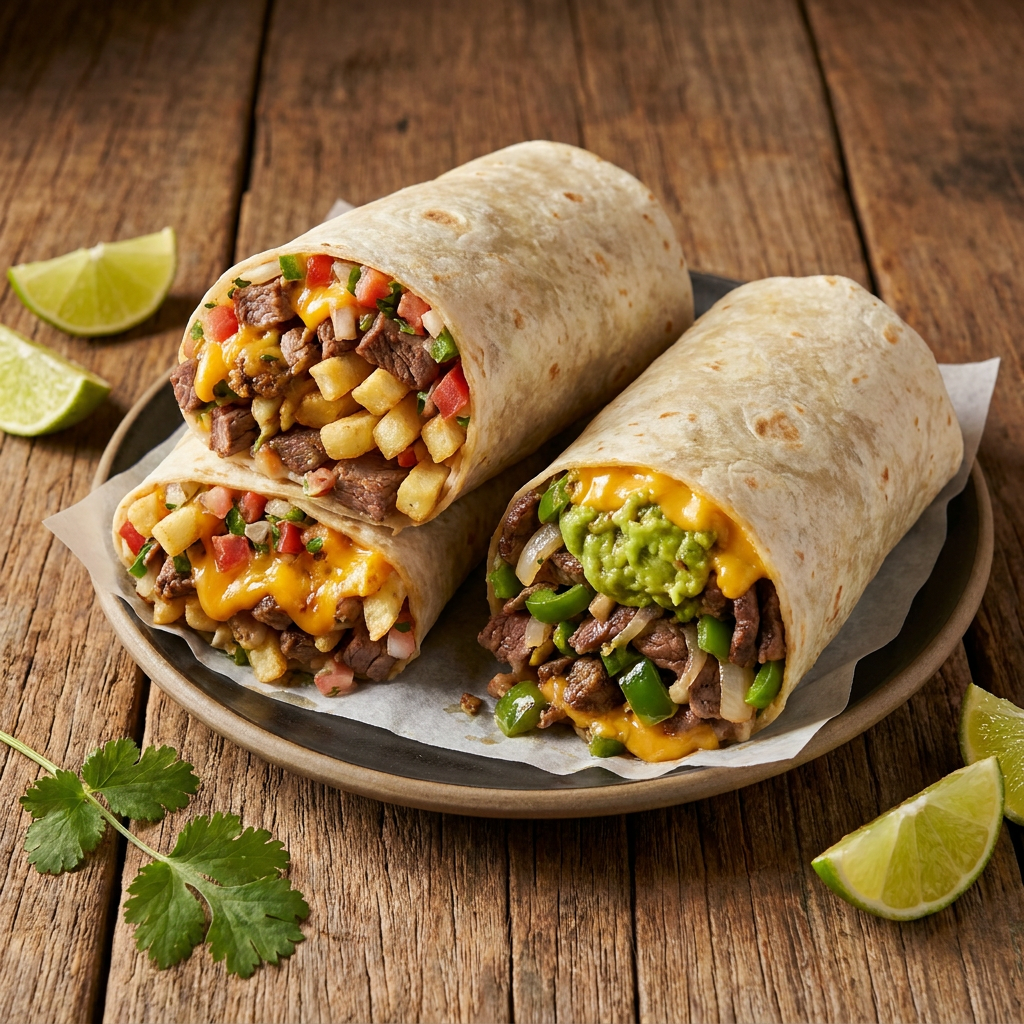 ComboP/2 450grs. Steak California Burrito*1 + 450g