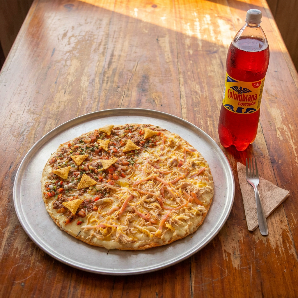 Combo Mundialista Pizza Grande + Gaseosa