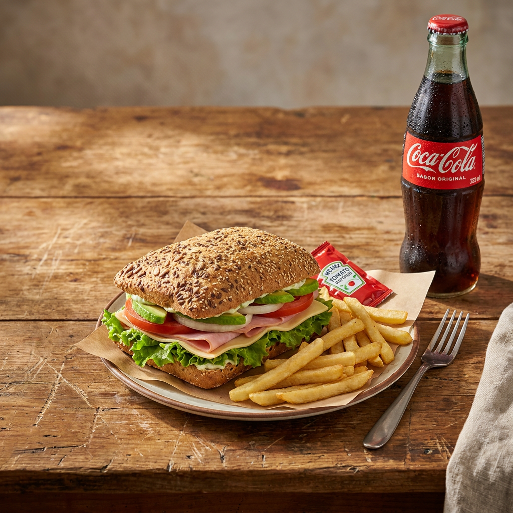 Chapata + Refresco