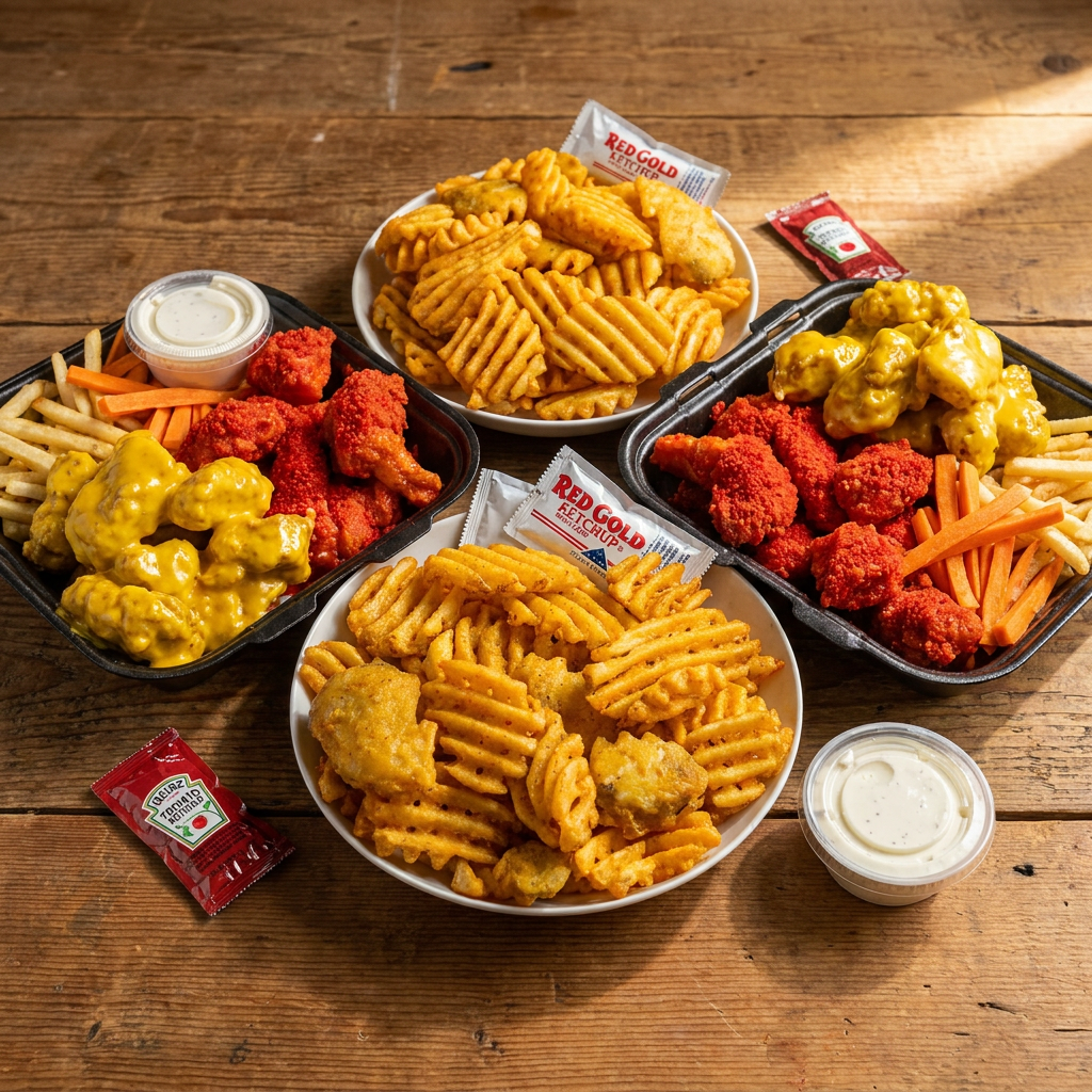 2 Boneless 15 Piezas + 2 Papas CrissCut