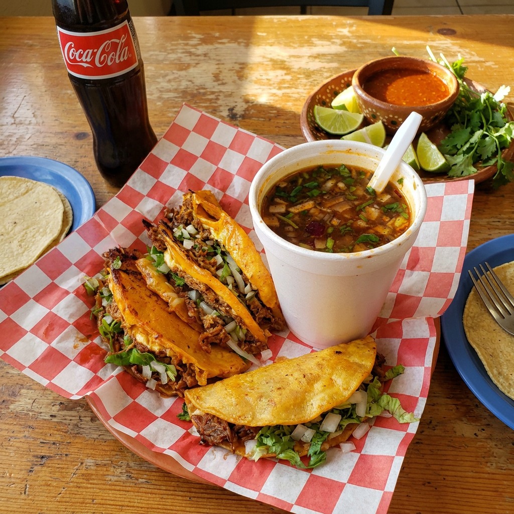 Combo Quesabirria+Taco Dorado+Consomé*2